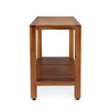 The FREYA, Teak Shower Bench, Shower Stool, 30 Inch